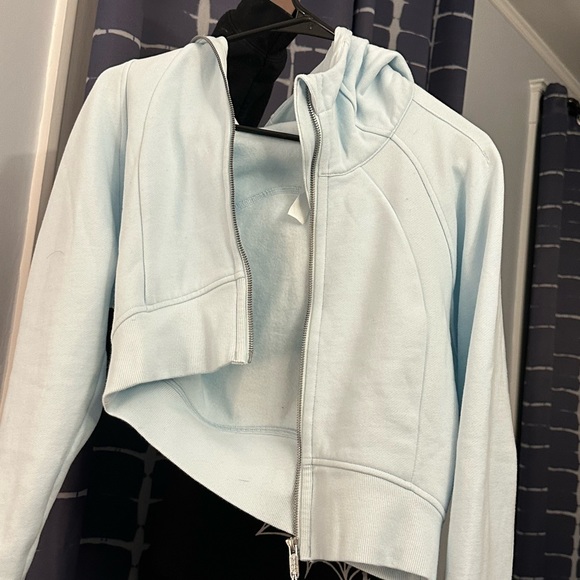Lululemon Scuba full zipped cropped hoodie - Picture 1 of 1